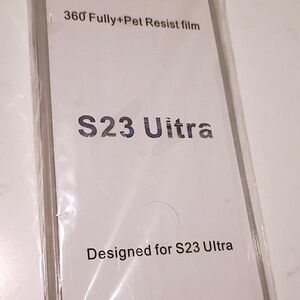 High quality 360 case for Samsung 23 ultra front and back built-in screens